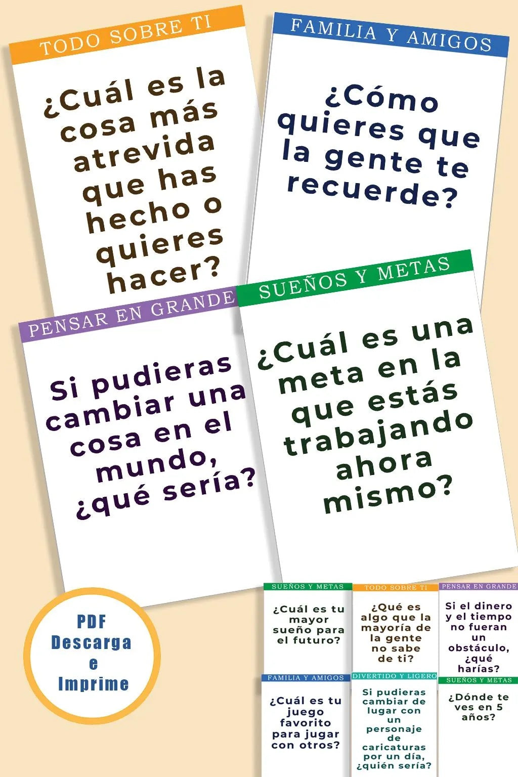 Spanish Social Skills Flash Cards: 40+ Conversation Starters