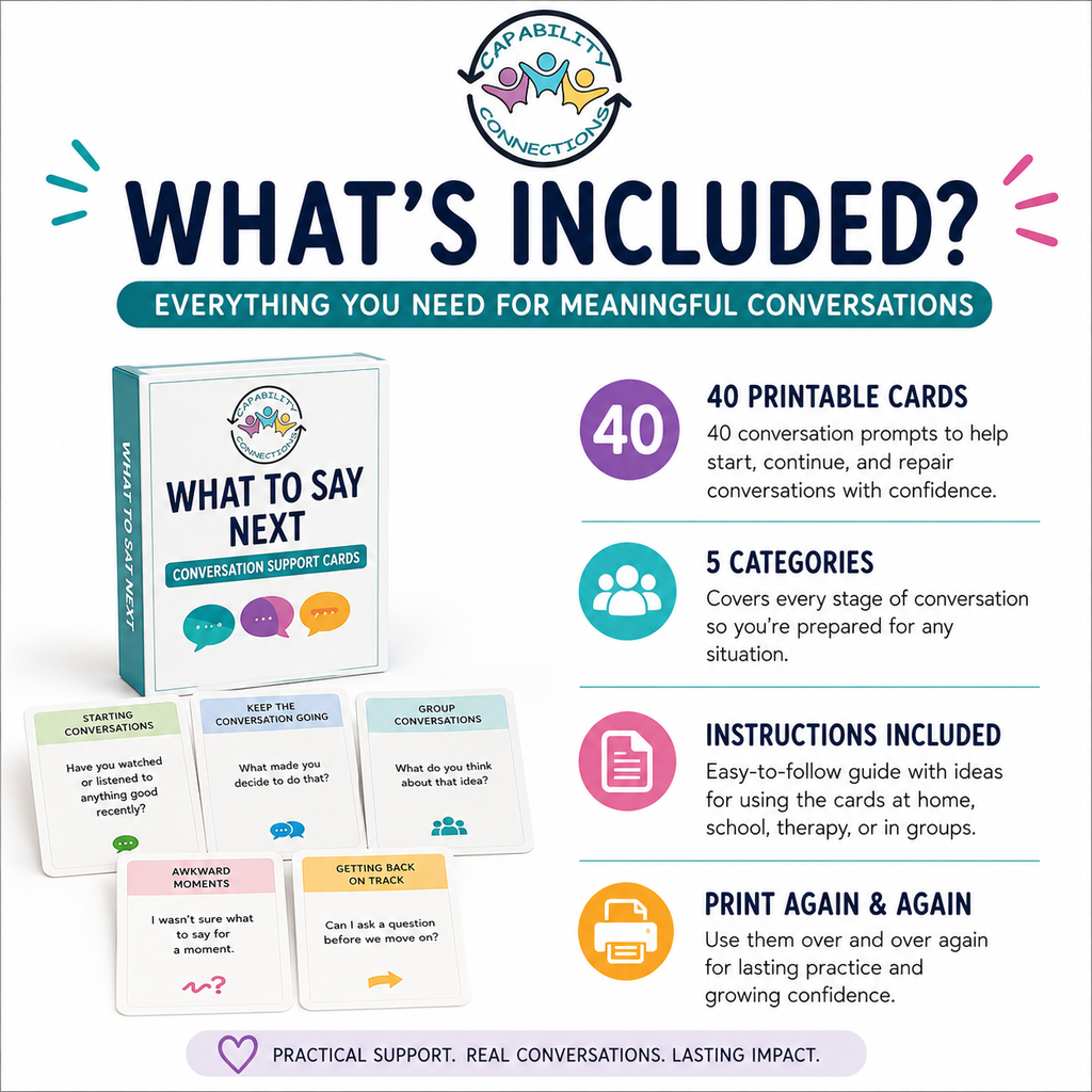 What To Say Next Conversation Cards (PDF)