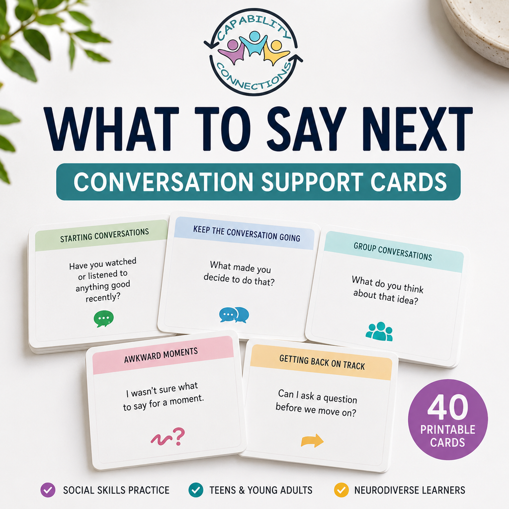 What To Say Next Conversation Cards (PDF)