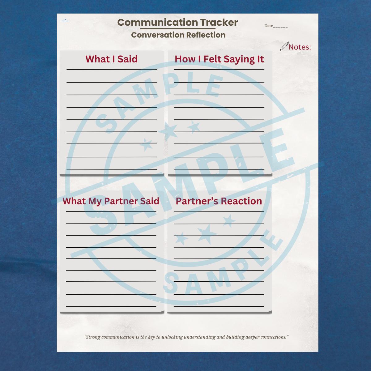 Relationship Communication Tracker