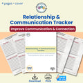 Relationship Communication Tracker | Couples Journal (PDF)
