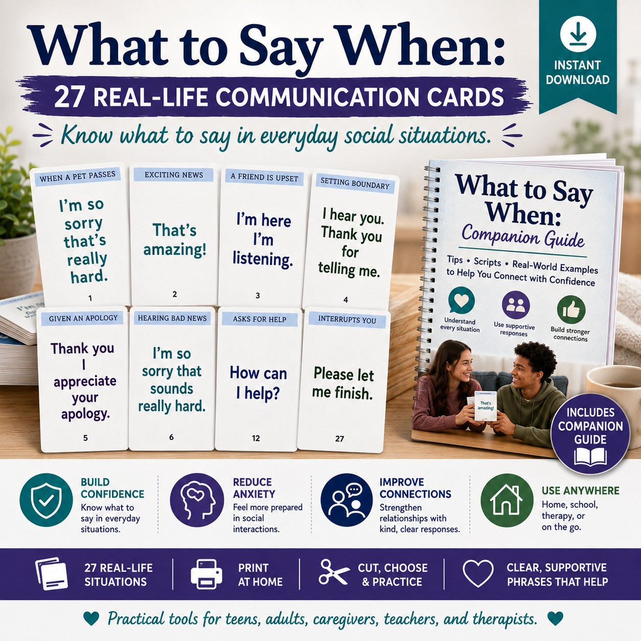 What to Say When Cards (PDF)